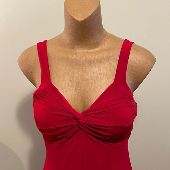 Jessica - red - mini dress - size 4P - Picture 3 of 7